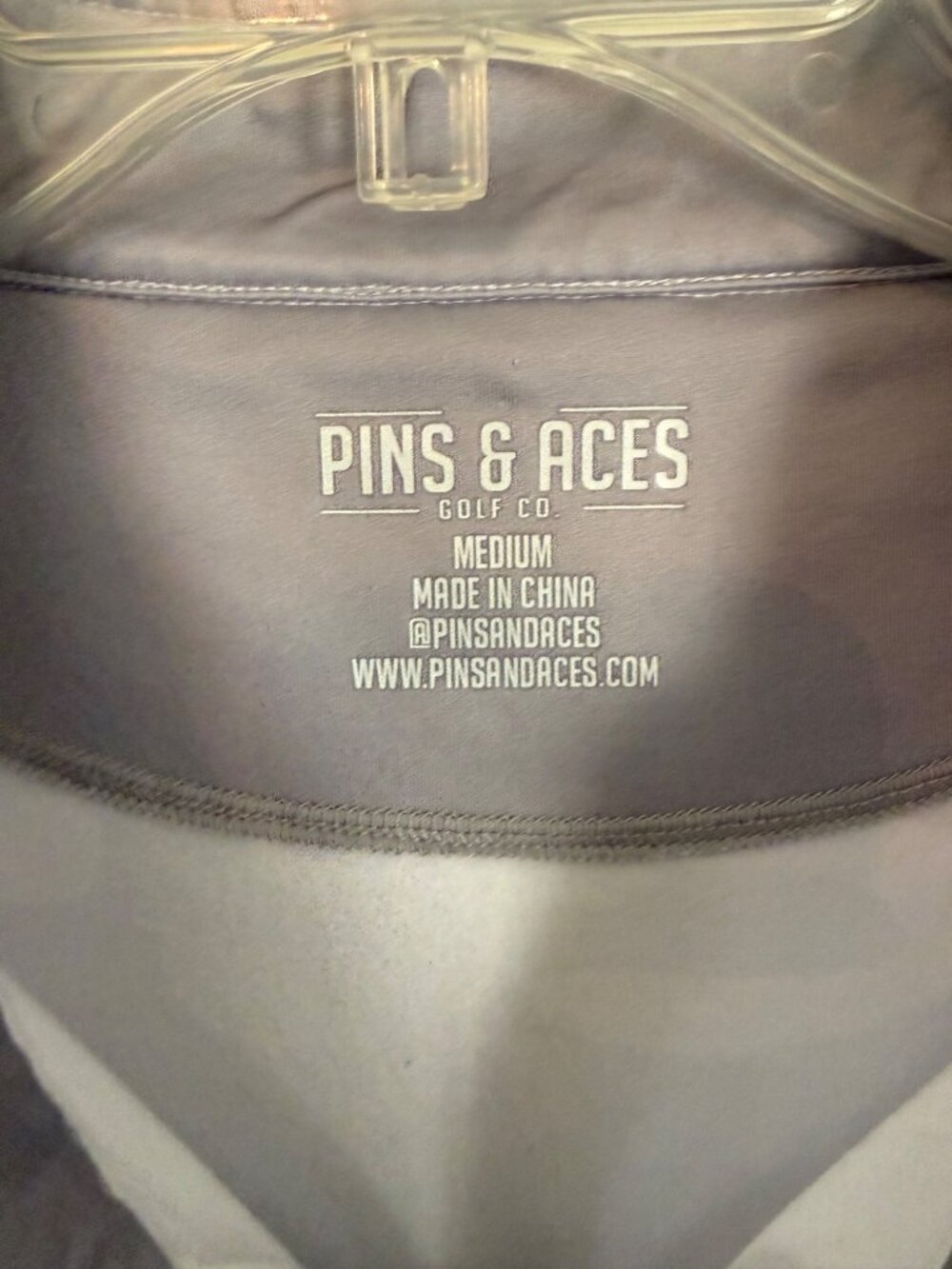 Pins & Aces White & Grey Military Camo Quarter Zip Pullover Jacket Men's Medium - Picture 5 of 5